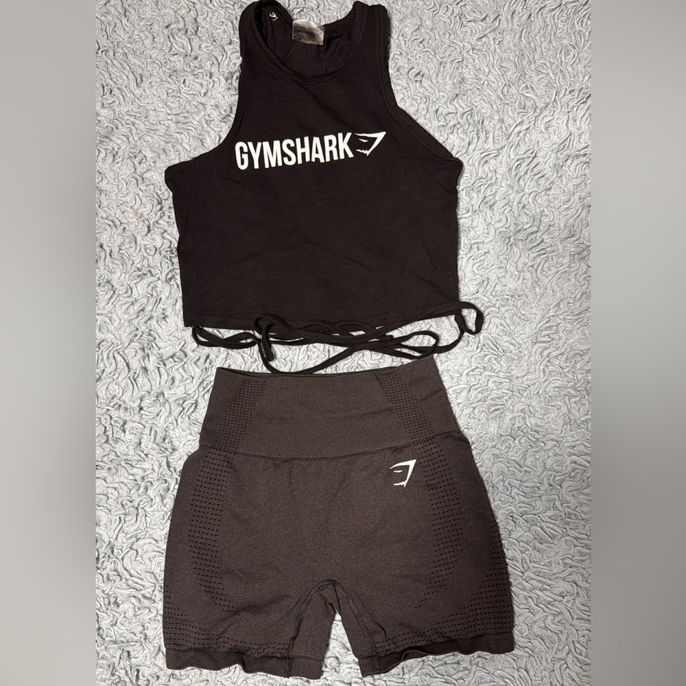Gymshark Black Athletic Shorts
